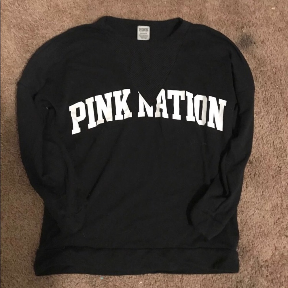 Pink sweatshirt
